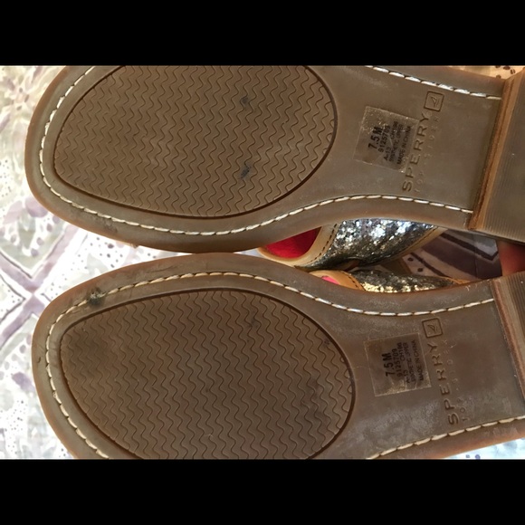 Sparkly Sperry Sandals - Picture 5 of 5